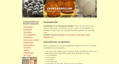 Desktop Screenshot of chokladbollar.net